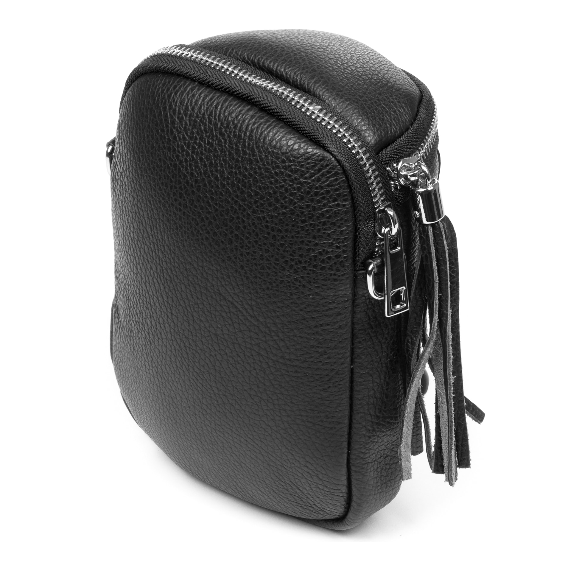 Agugliano bolso bandolera mujer. Piel auténtica Dollaro.