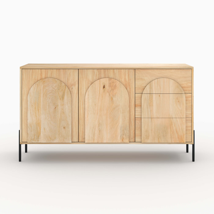 Buffet en bois de manguier - Ama
