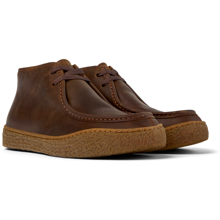 Stivaletti - CAMPER Peu Terreno - Marrone - Nubuck