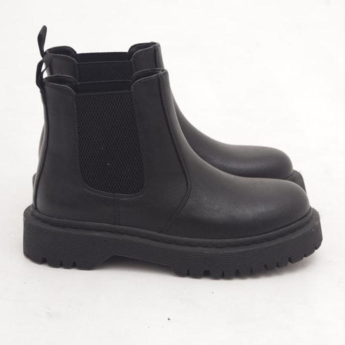 STIVALETTO CHELSEA BASSO NERO