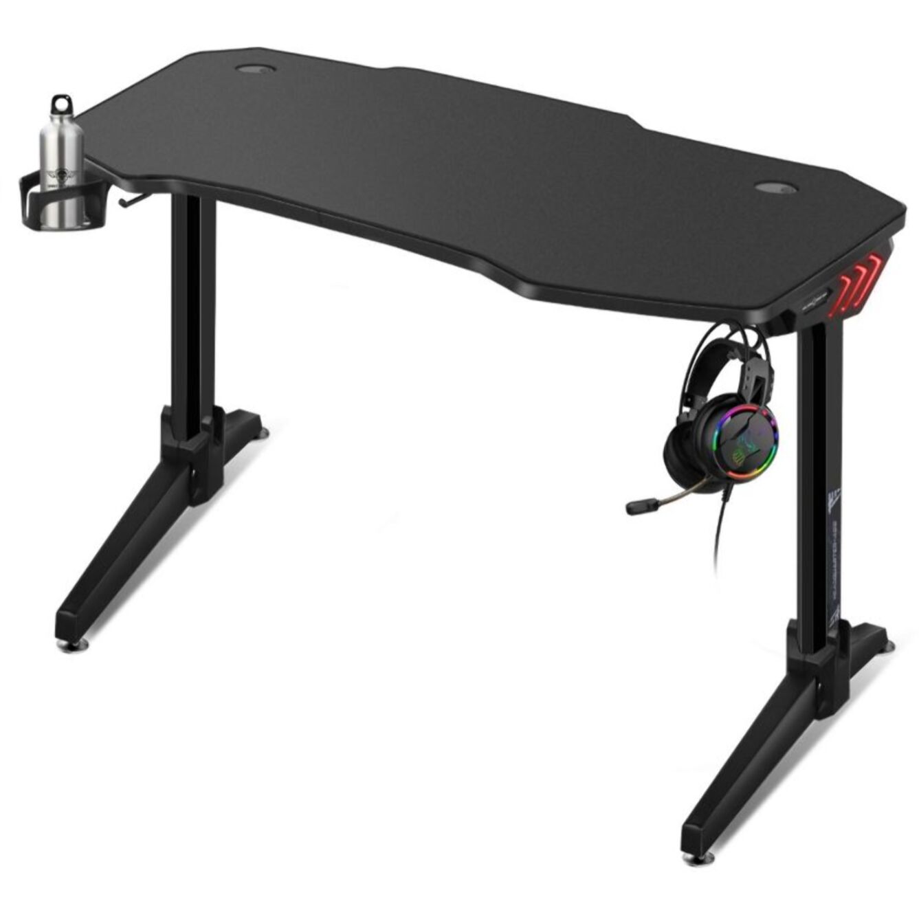 Bureau gamer SPIRIT OF GAMER HEADQUARTER 400 - RGB - Grande tail