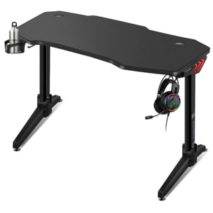 Bureau gamer SPIRIT OF GAMER HEADQUARTER 400 - RGB - Grande tail