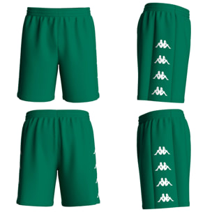 Kappa - Pantalones cortos Hombre Verde - Kappa4Football Durchet
