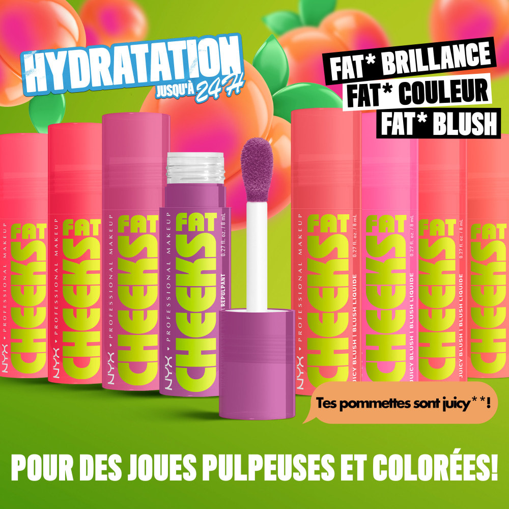 NYX Professional Makeup Fat Cheeks Blush DragonFruit Drip