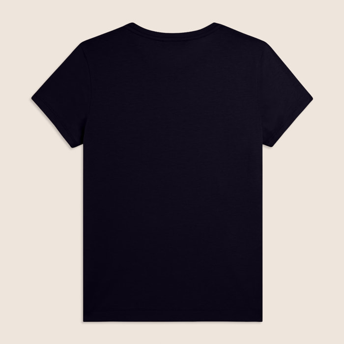 T-shirt manica corta con logo FREDDY in strass