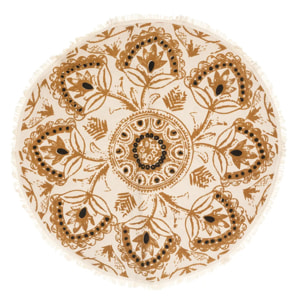 Tapis coton imprimé D90