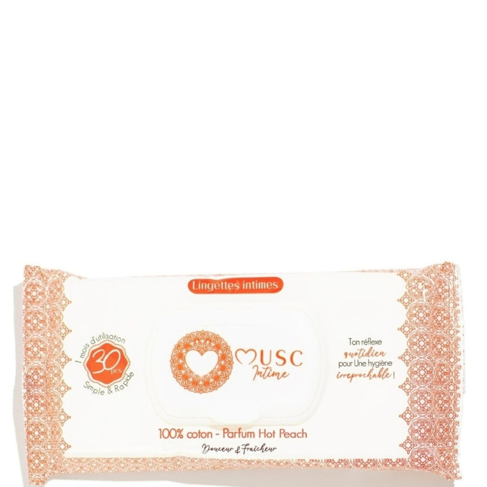 Hot Peach - Lingettes Intimes  30 unités