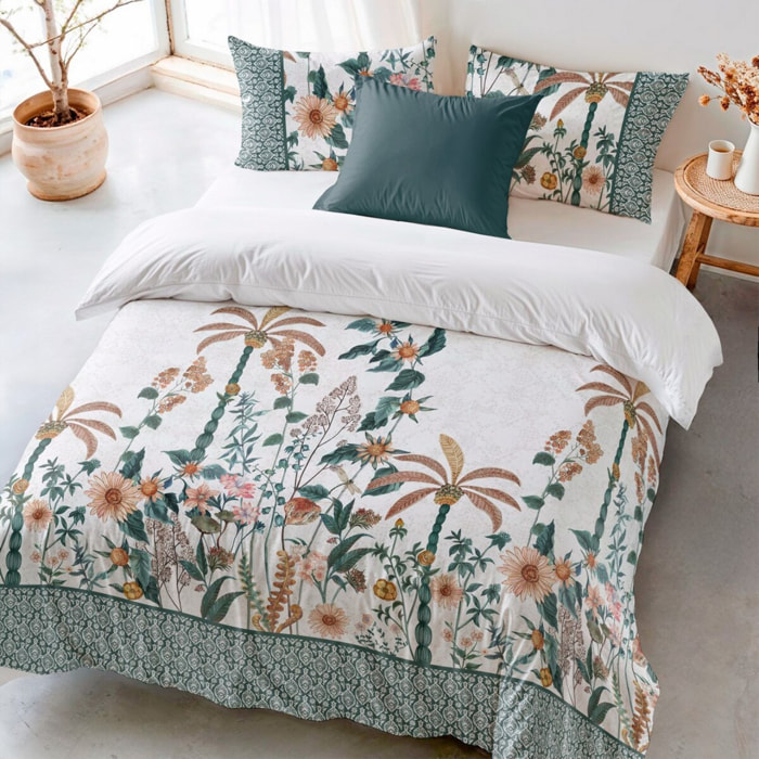 Housse de couette TAMBARA BLANC