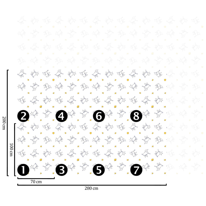 Carta da Parati Ufficiale Il Piccolo Principe Agnelli Sogni