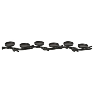 J-Line Chandelier Cerf Aluminium Noir