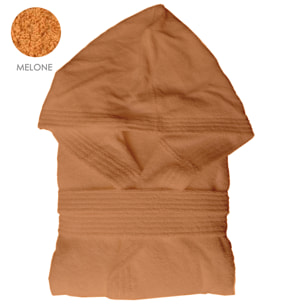 Accappatoio unisex con cappuccio e tasche