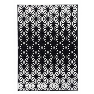 Tapis salon et chambre tissé motif géométrique JESI
