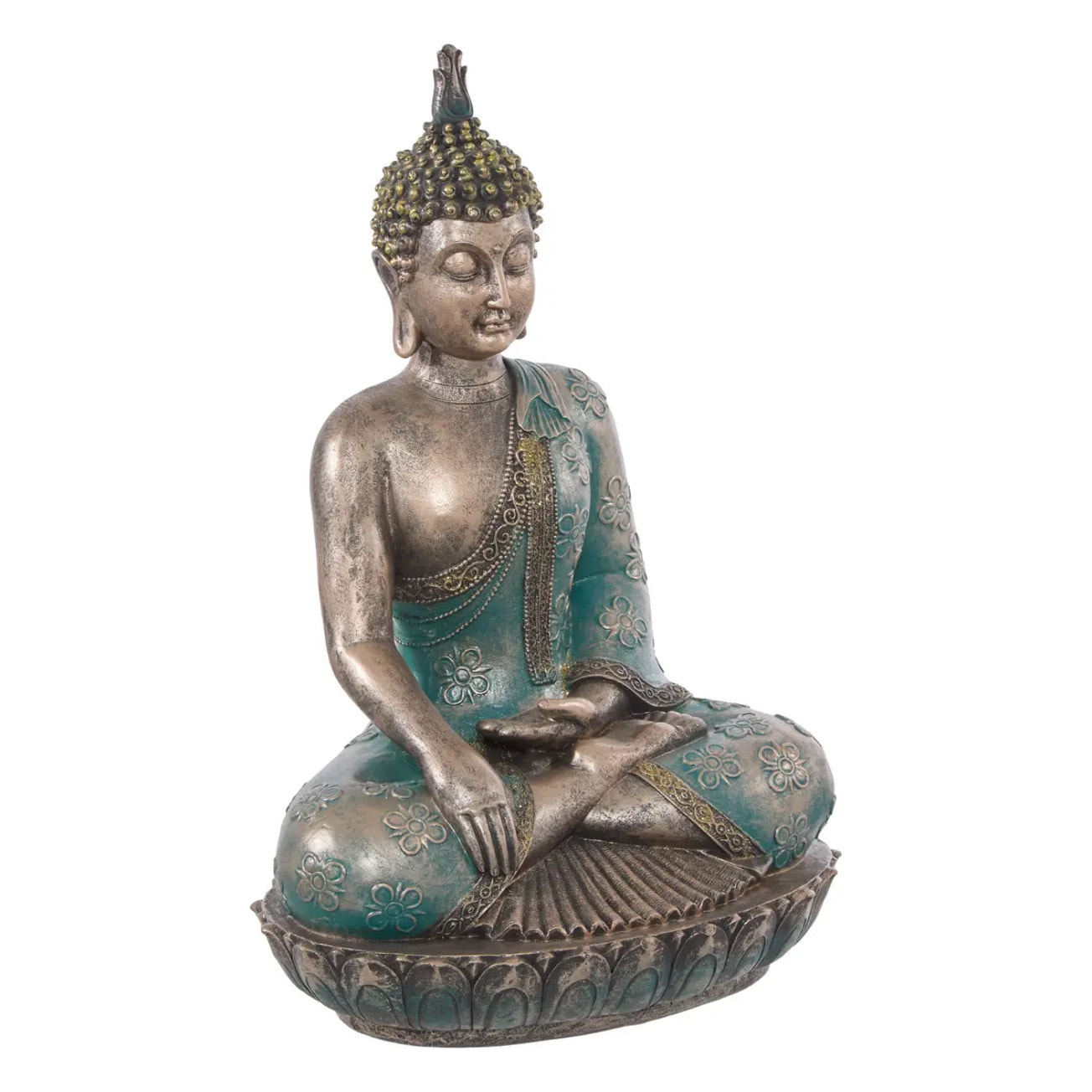 Bouddha assis Anju H.43,5cm résine