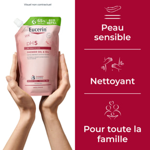 pH5 Gel-Huile de Douche - Gel-huile de douche peaux sèches et sensibles