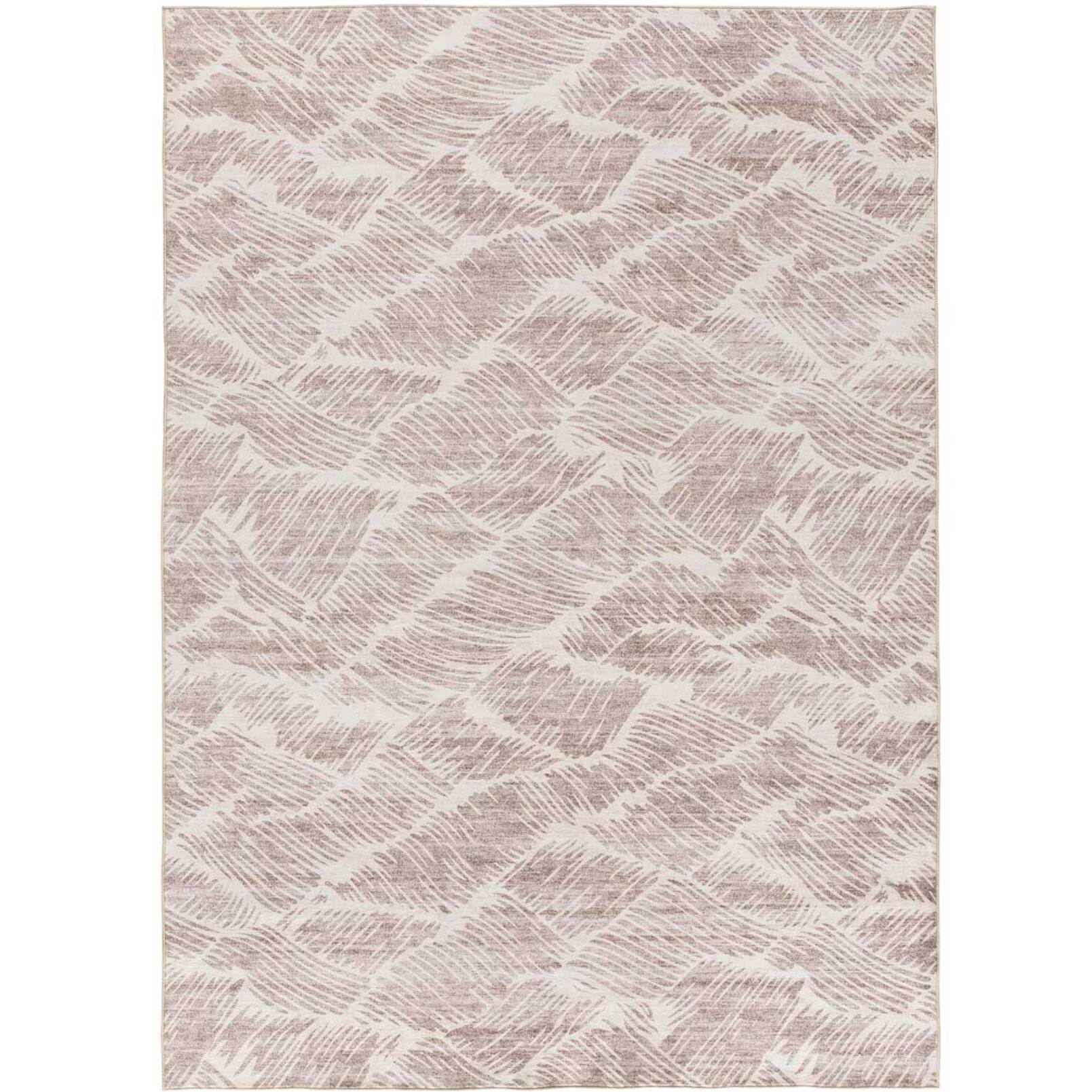 Alfombra impresa estilo abstracto en tonos tierra Class, varias medidas disponibles