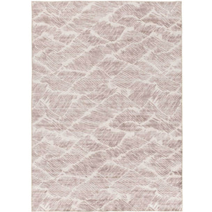 Alfombra impresa estilo abstracto en tonos tierra Class, varias medidas disponibles