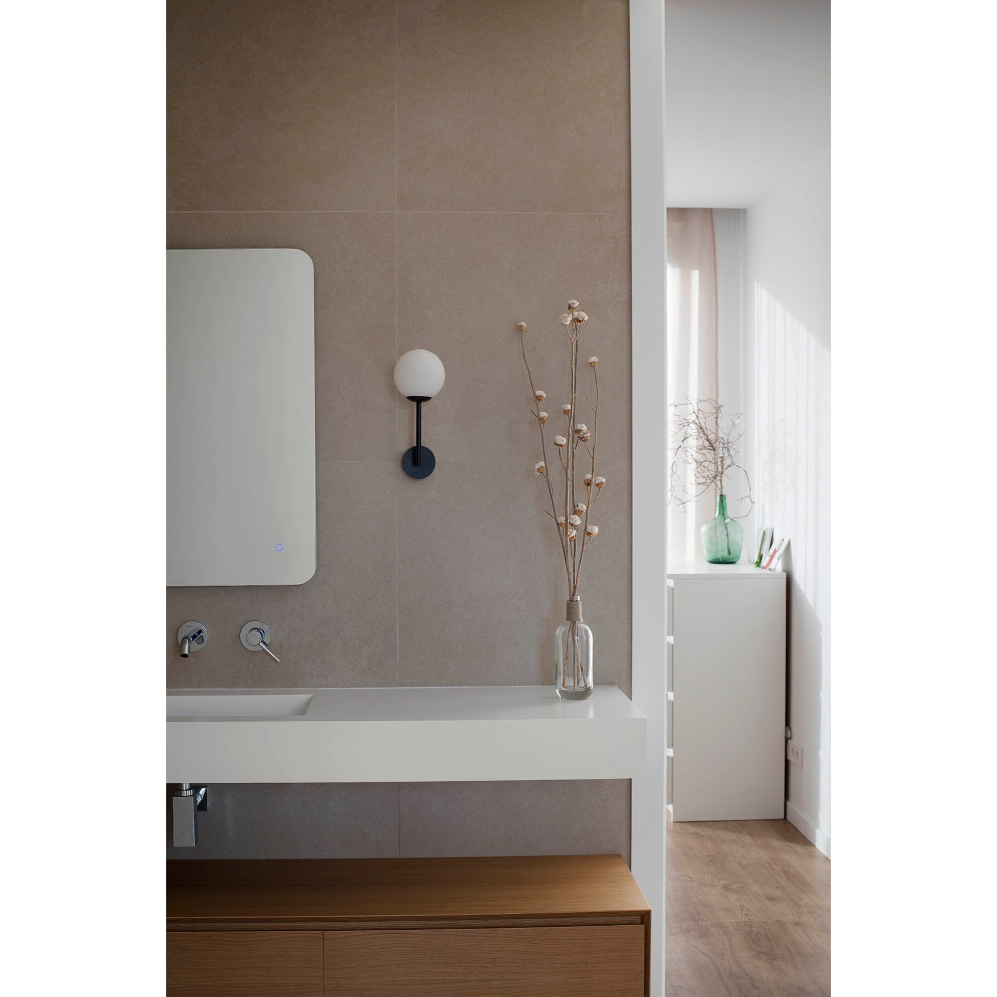 GALA Lampe applique noire