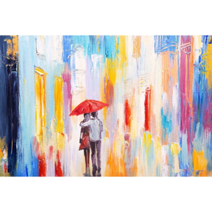 Tableau parapluie rouge Tableau plexiglas