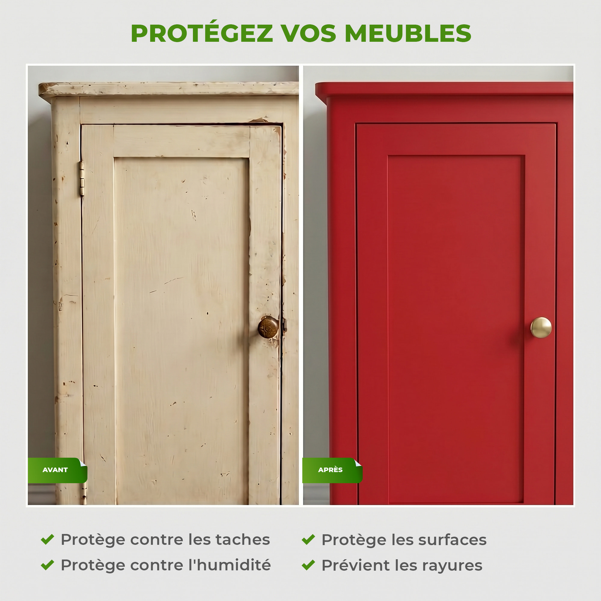 Rouleau adhésif décoratif Vinyle au Mètre - Rouge cerise - Sticker Lavable Imperméable Mur Cuisine Meubles