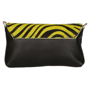 Pochette da donna In Vera pelle Made in Italy 18x10x5 cm