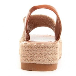 Sandalias de Plataforma - Beige - Altura: 4 cm