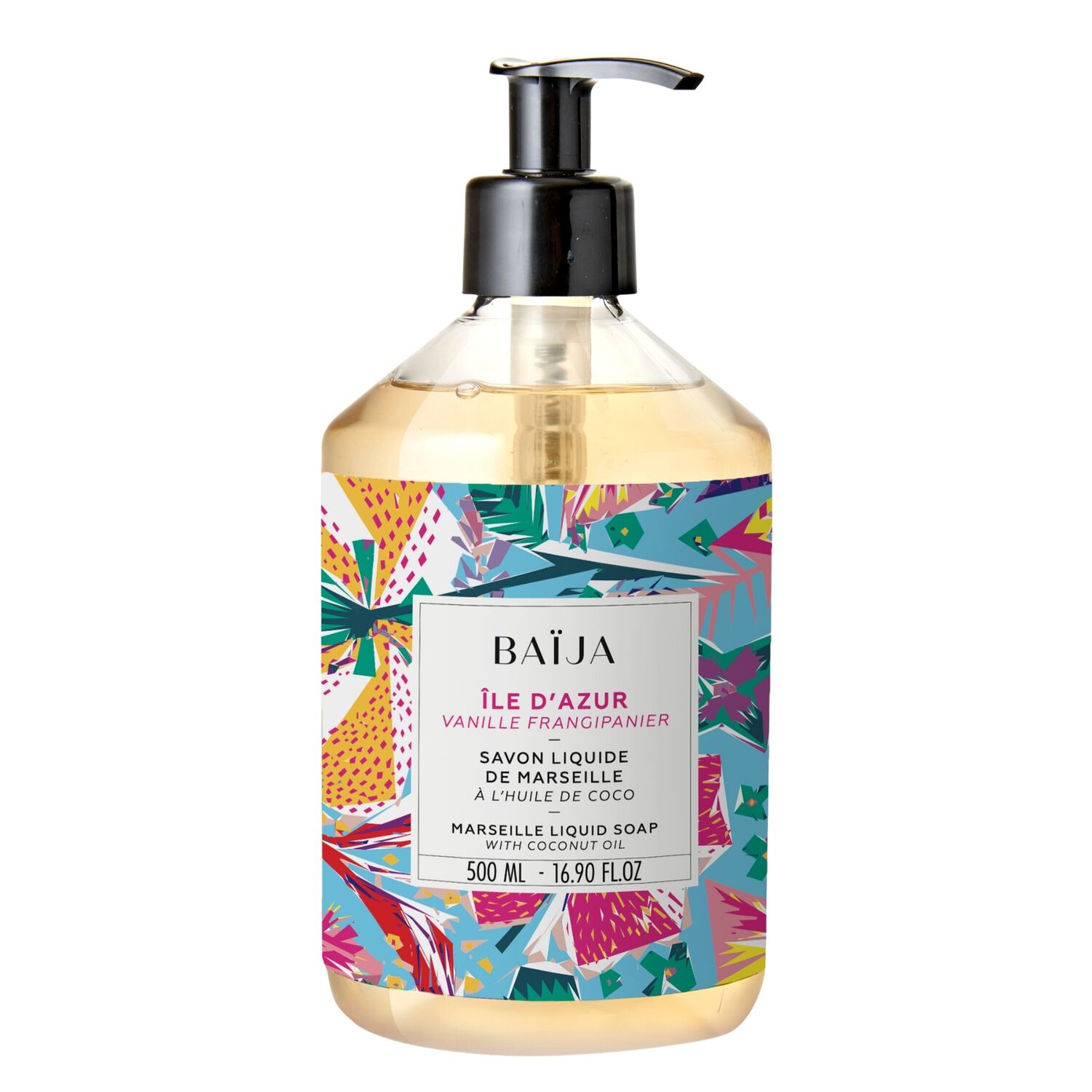Île d'Azur - Savon liquide à l'huile de coco 500 ml