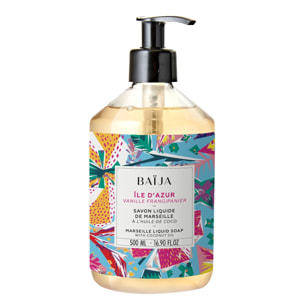 Île d'Azur - Savon liquide à l'huile de coco 500 ml