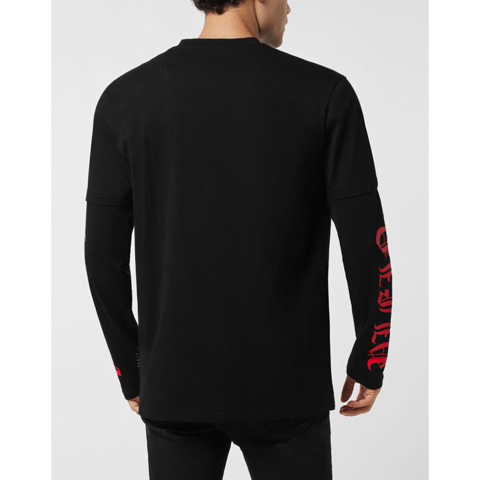 PHILIPP PLEIN Maglietta girocollo Ls