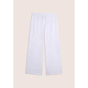 Pantaloni cropped comfort fit con gamba dritta