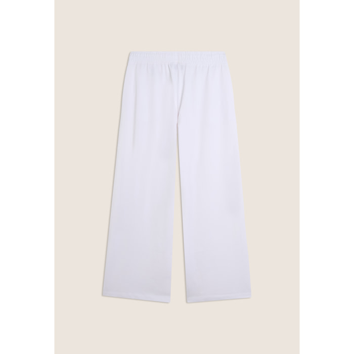 Pantaloni cropped comfort fit con gamba dritta