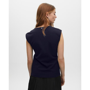 Top senza maniche collo a V