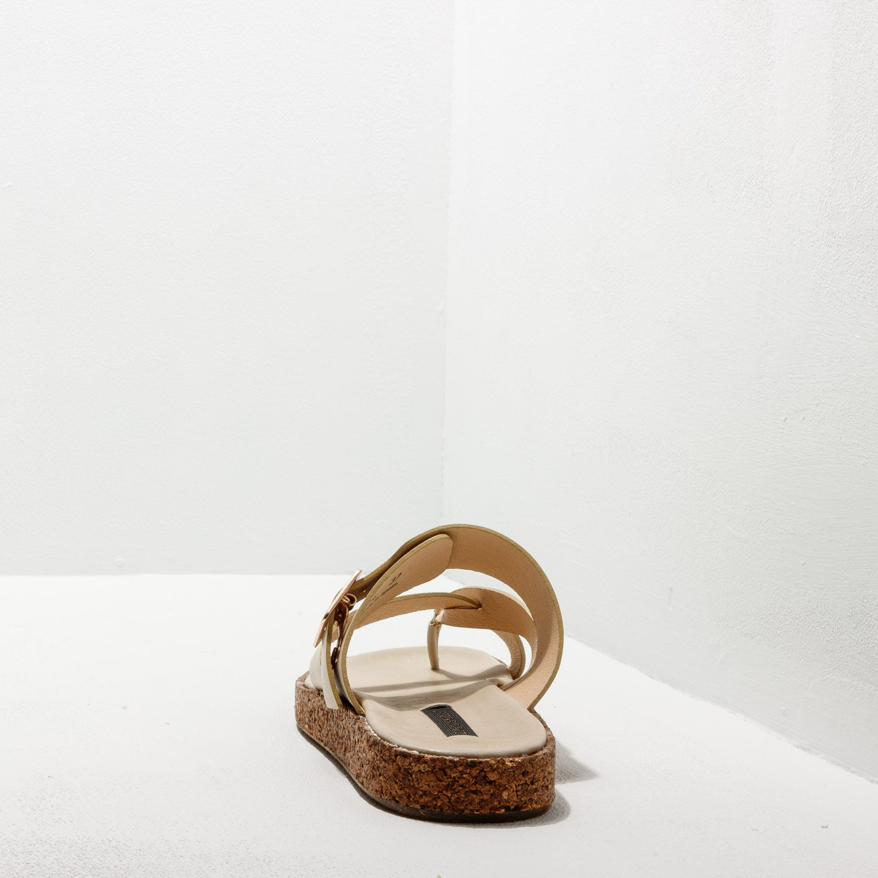 Sandalias S3214 RESTORED SKIN CREAM / TARDANA color Cream