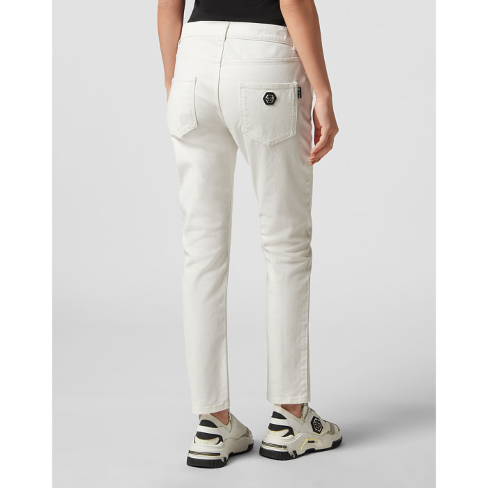 PHILIPP PLEIN Jeans dal taglio boyfriend