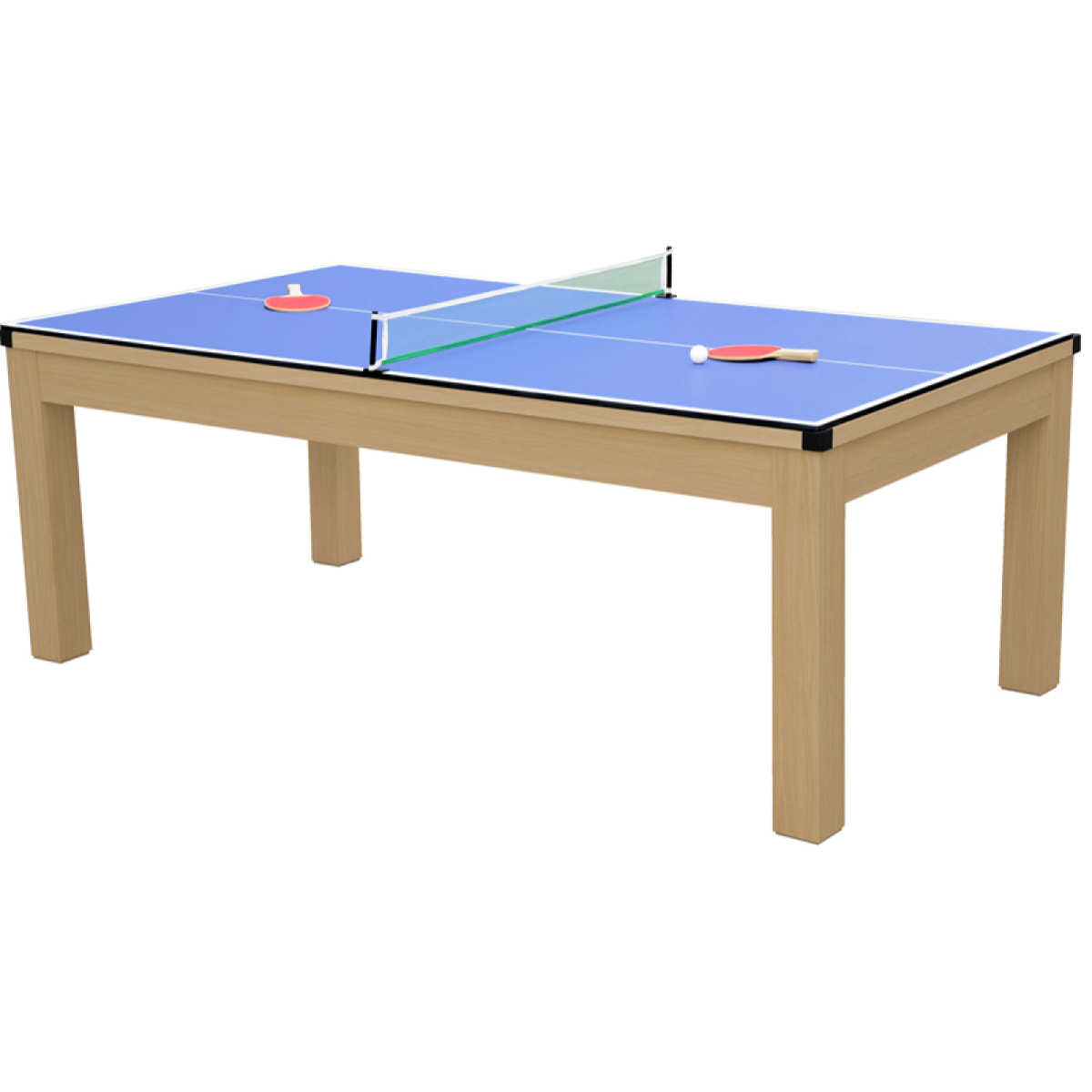 Table transformable Stan multi jeux 3 en 1