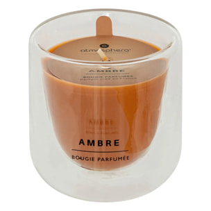 Bougie parfumée "Ilan" - ambre 130g