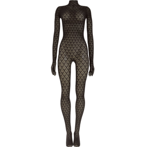 Tuta aderente Mermaid Net Catsuit