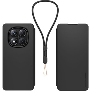 Coque XIAOMI Redmi Note 14 Pro 4G/5G folio noir