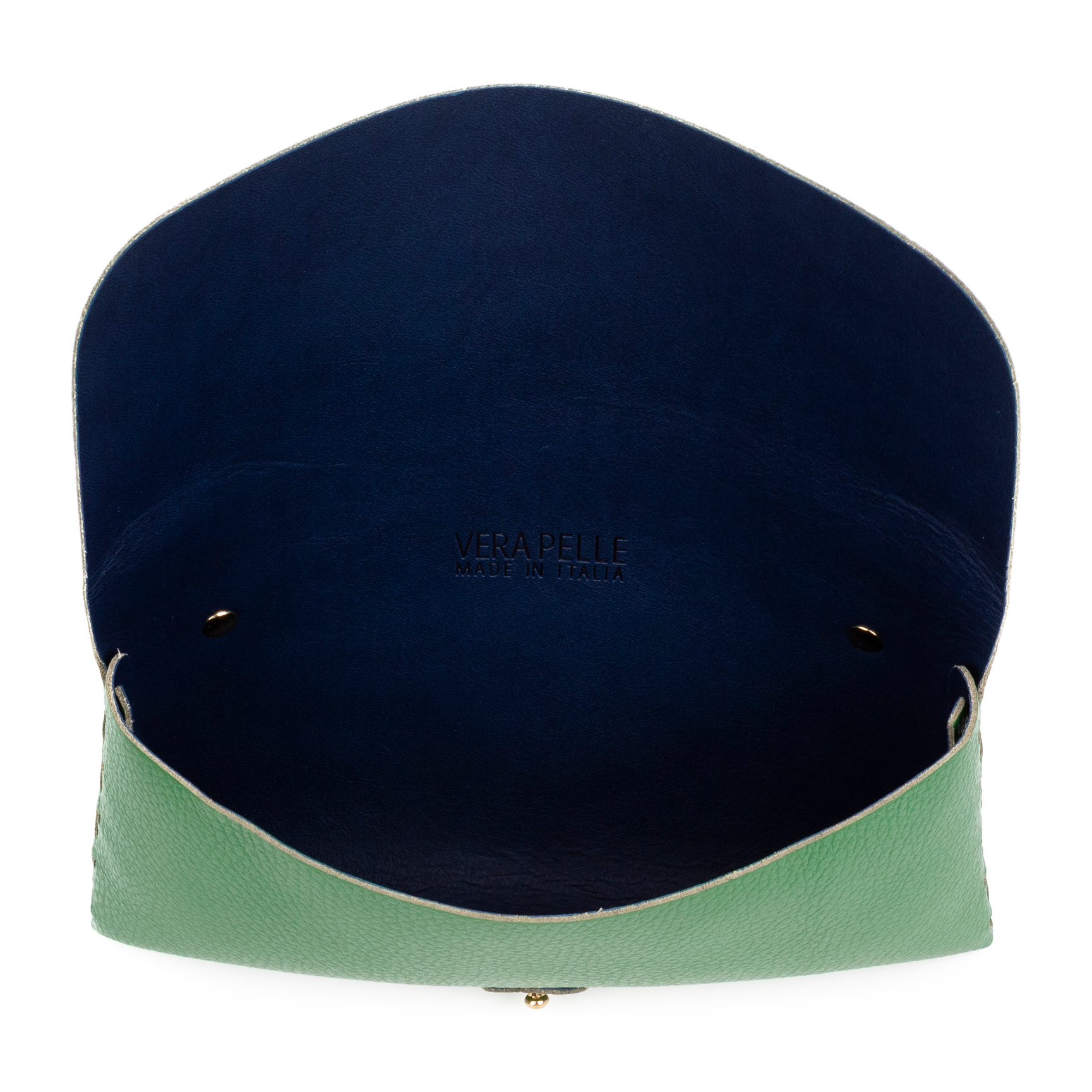 Borsa a tracolla da donna Auronzo. Vera pelle con finitura Dollaro.