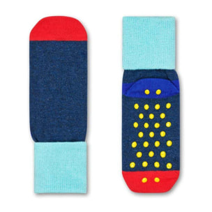 Calcetines 2-pack kids big dot anti-slip