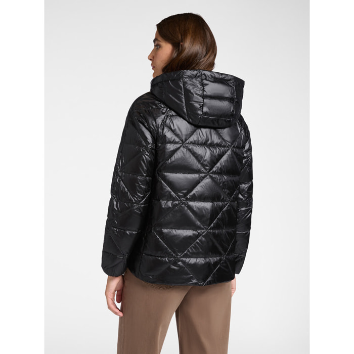 Elena Mirò - Chaqueta ligera acolchada de plumón - Negro