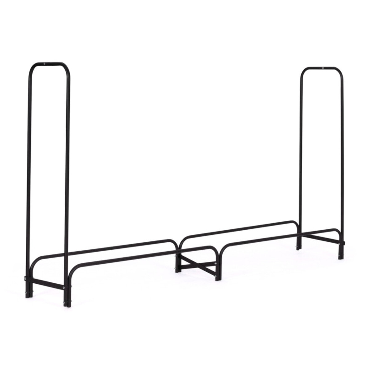 Serre-bûches métal avec housse de protection noire