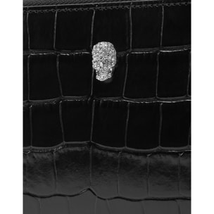 PHILIPP PLEIN Cartera con cremallera central COCCO