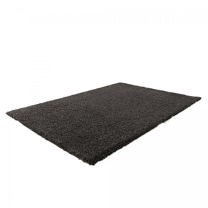 Tapis shaggy tissé motif uni BAIVAL