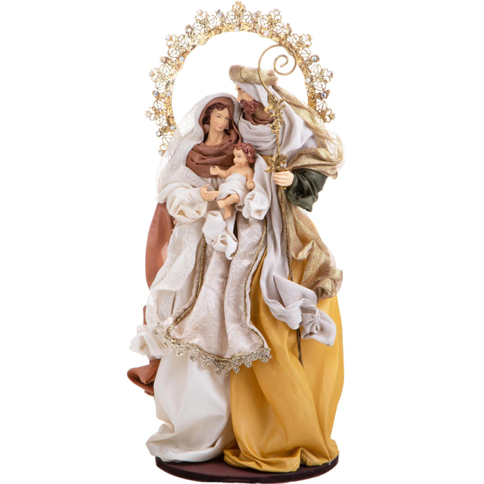 Natività con base rotonda - Pezzi 1 - MARRONE - Bianchi Dino SpA