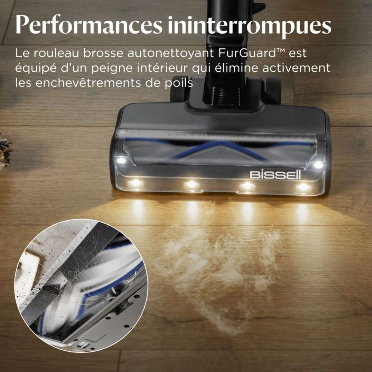 Aspirateur balai BISSELL PowerClean FurGuard Pro 4094N