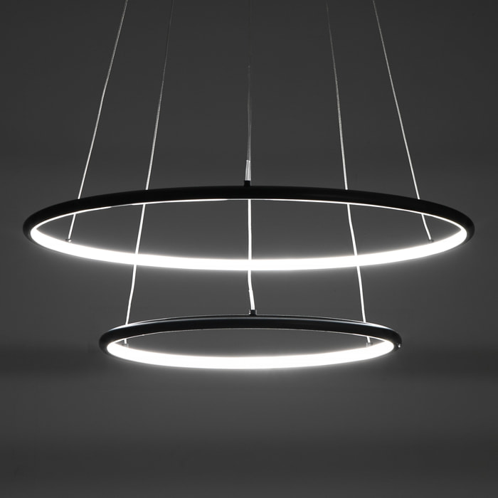 Tomasucci Lustre DEUX ANNEAUX Multicolore