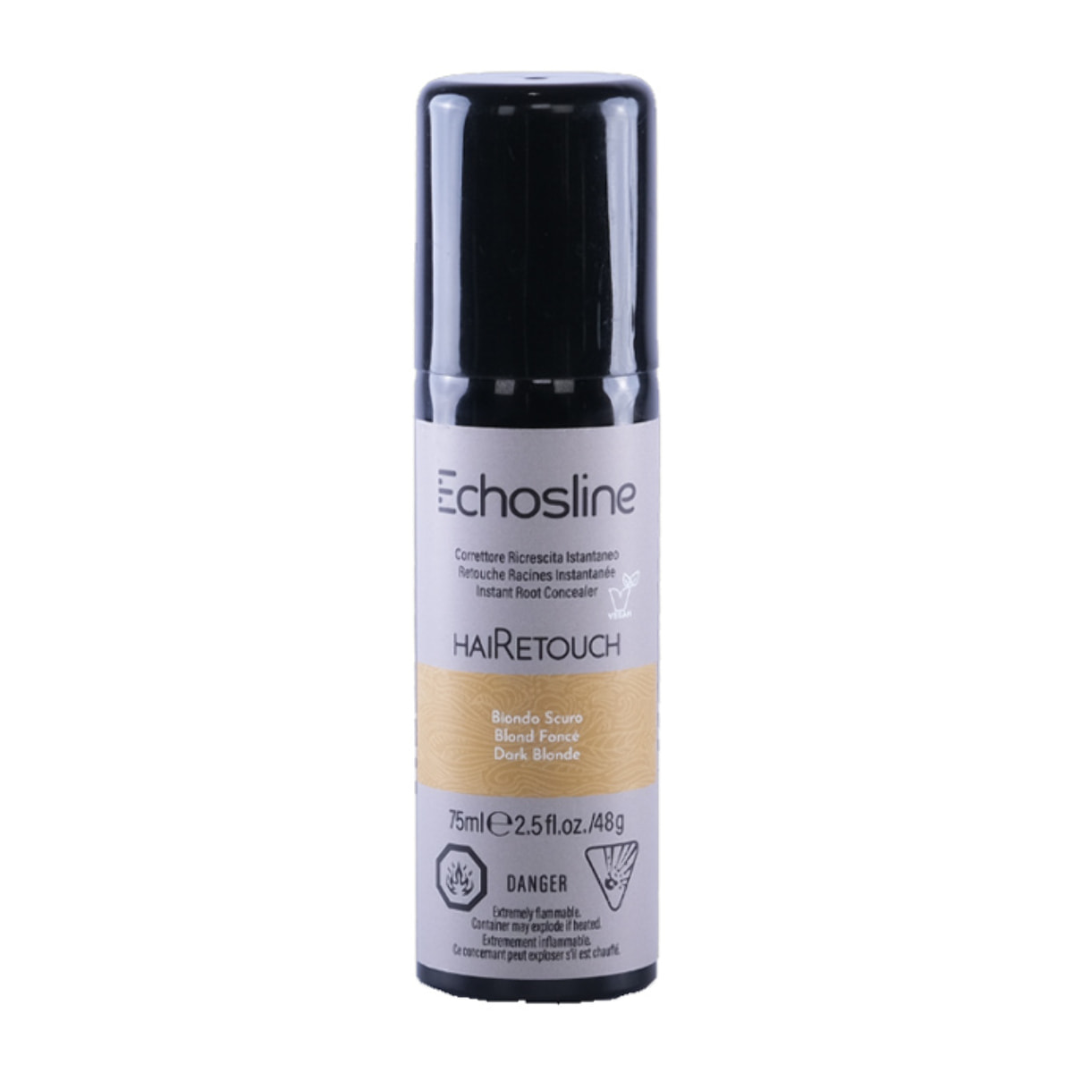 ECHOSLINE Hairetouch Corrector de Recrecimiento Instantáneo Rubio Oscuro 75ml