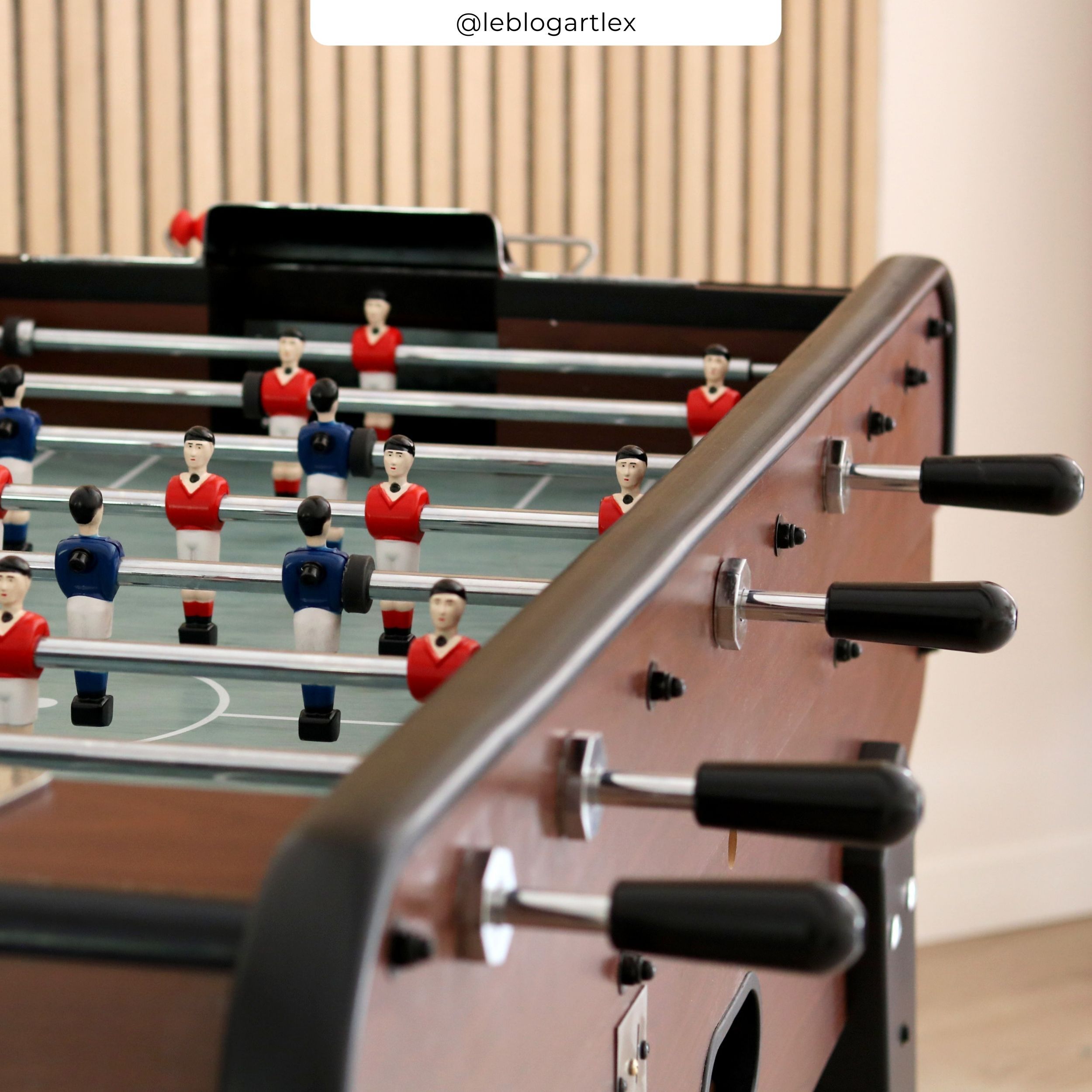 Baby foot acajou avec monnayeur - Bistrot
