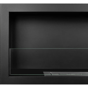 Furore 150 - Camino a Bioetanolo da Incasso 150x45x15 cm con Bruciatore 2lt in Acciaio