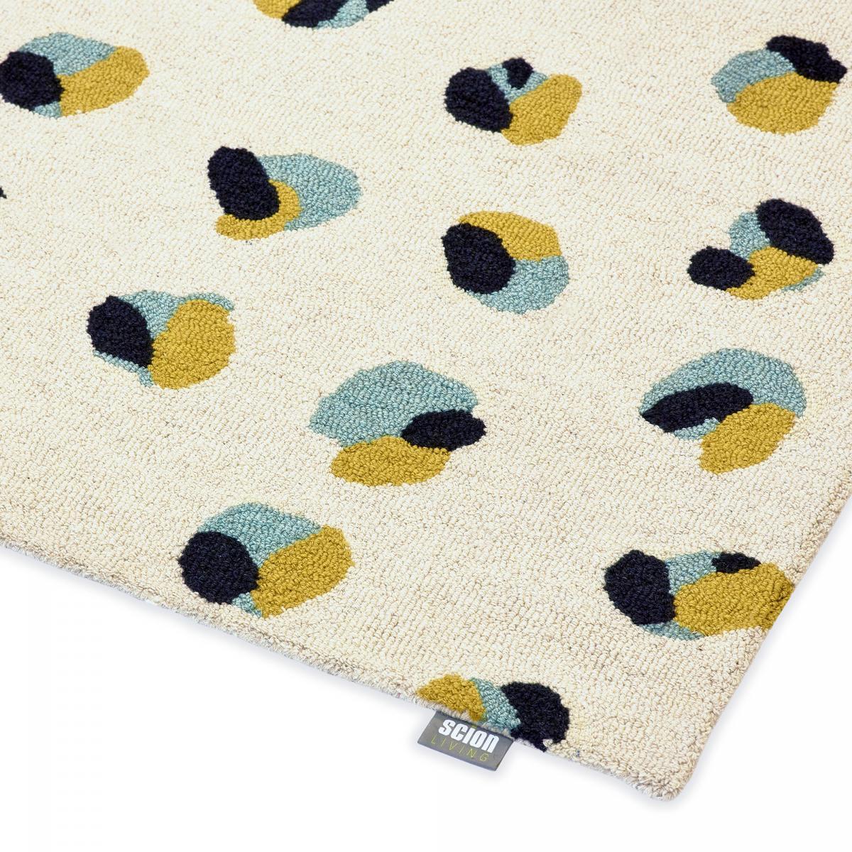 Tapis salon et chambre fait à la main en laine motif simple DORMEUX